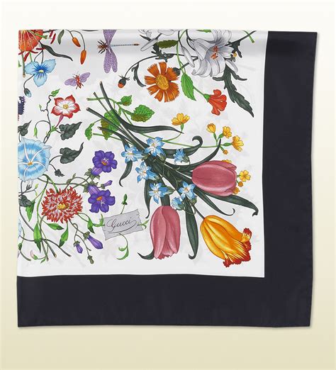 foulard flora gucci prezzi|Flora di Gucci .